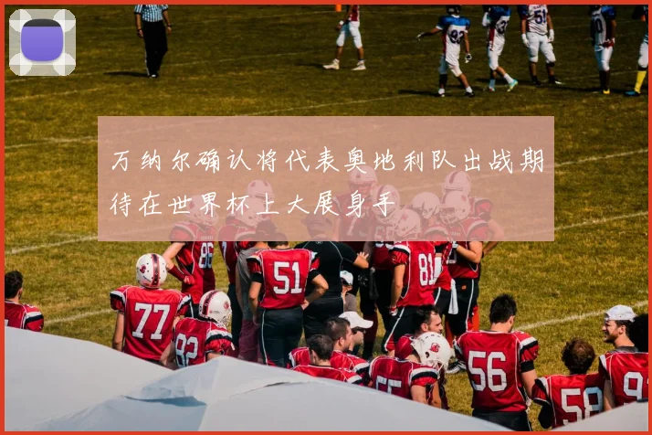 万纳尔确认将代表奥地利队出战期待在世界杯上大展身手